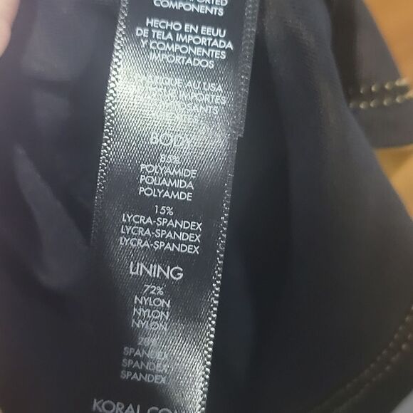 KORAL ghost infinity sports bra NWT iced coffee color XS - Picture 6 of 6